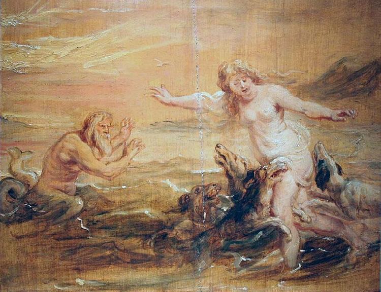 Peter Paul Rubens Scylla et Glaucus oil painting picture